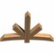 Ekena Millwork Alberta Smooth Timber Gable Bracket, Western Red Cedar, 60"W x 40"H x 5 1/2"D x 5 1/2"F, 16/12 Pitch GBW060X40X0606ALB00SWR - alternate 4